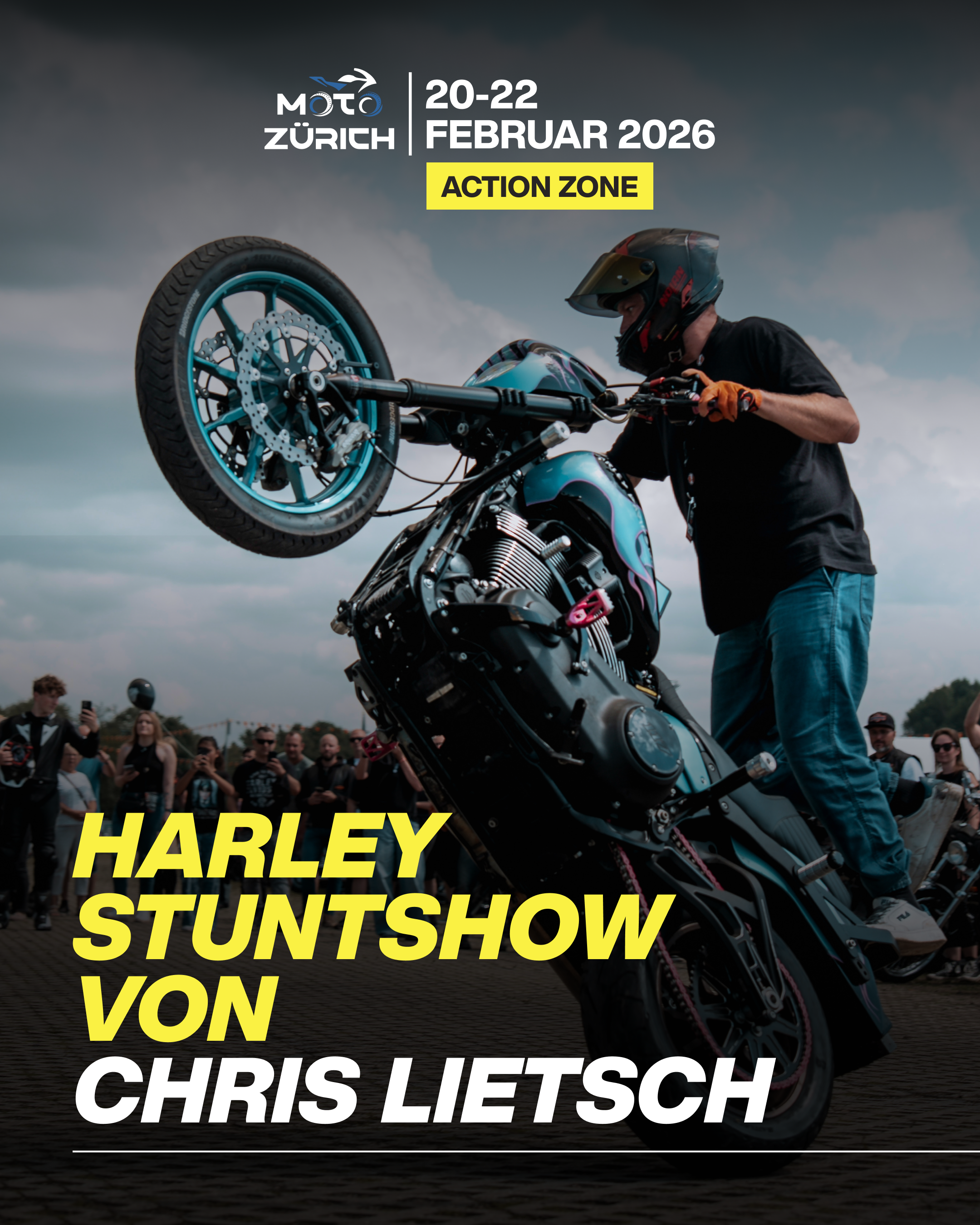 Action Zone HARLEY STUNTSHOW VON CHRIS LIETSCH